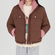 모이르벨라 여성용 솔레 배색 패딩 점퍼 O24FW2-A1127