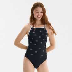 아크시 여성용 나이트 고양이 원피스 수영복 AKOW-023