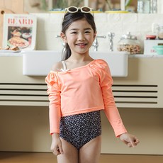 女童 Ludiakids 游泳罩衫