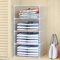 PLENO 收納托盤生活箱 衣物整理盒, 半透明, 1個