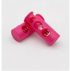 Misoroun 橢圓形繩長調節扣 24 x 9 x 4.5 mm, 亮粉紅色, 5個