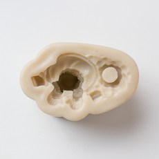 煙囪聖誕老人立體矽膠模具, 單一顏色