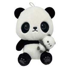 韓國愛寶樂園度假村熊貓親子娃娃, 混色