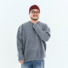 Cramp 大尺碼俱樂部 防起毛球高級針織衫