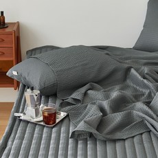 마틸라 클래식썸머 시어서커 여름 홑이불, 스모크차콜