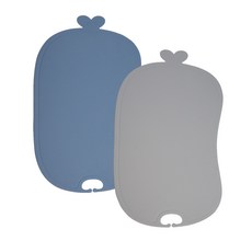 Innol TPU安全砧板 2入組, 藍莓,灰色