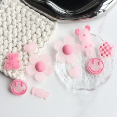 果凍洞洞鞋鞋扣10件組