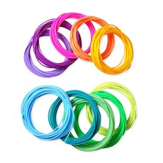 GEUMSON 低溫 PCL 燈絲 10 根開放式霓虹糖果色 5m, 單品