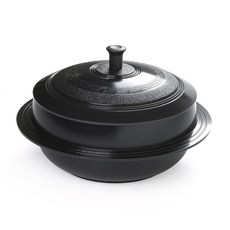 Kitchen-Art 陶瓷塗層鑄鐵鍋, 單色, 24厘米