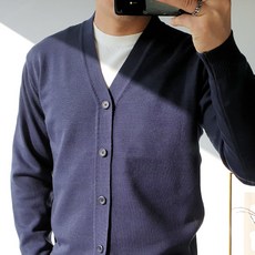 The Classic 男款Y領簡約基本款開襟衫