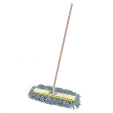 World Clean 彩色紗線大拖把 60cm + 木柄, 1套, 隨機出貨(紗線帶)