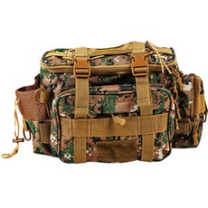 오티온 다용도 멀티 아웃도어 낚시 가방, 그린