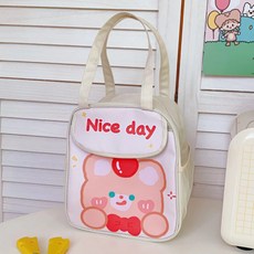 Le Petit 小熊保溫袋 白色, 1個