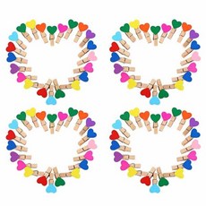 abm 愛心木夾, 隨機出貨, 200個