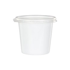 圓形醬料杯 3號+蓋子組, 1500組, 1個