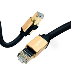 Anyport Plus Premium Premium CAT 8 S-FTP 40兆高速網線AP-SFTP810(B)PLUS 10M, 黑色的, 1個