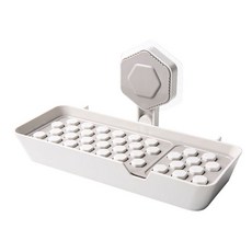 六角懸掛肥皂托盤 L, 單色, 2個