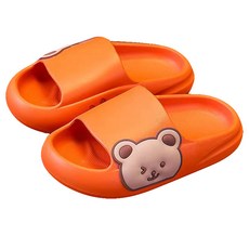 KIZTREE 孩童泰迪熊圖案拖鞋 SZ-415
