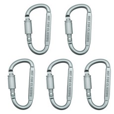 Life Bag 戶外 D型登山扣 5入, 06, 5個