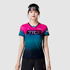 TRS 女性運動機能性短袖圓領T恤 FST-814