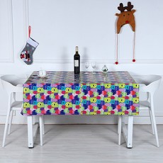 Market Pio 怪獸系列 一次性桌布 3號款式, 5個, 1入