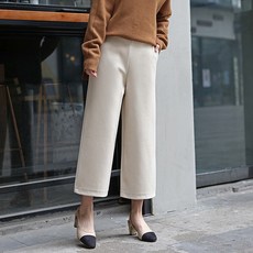 POPLARNC 女款Selene羊毛鬆緊長褲