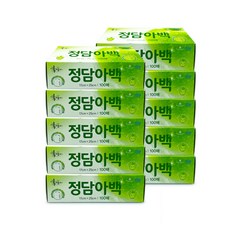 정담아 위생백 17 x 25 cm 100p, 10개