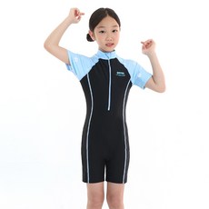 zetessport 女童短袖泳衣 SKY FL 2463