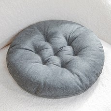 홈플로우 단색 심플 두꺼운 엉덩이 쿠션 방석