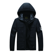 AOULS 男士可收納登山風衣防風夾克 #8868
