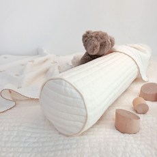 viviNi 長型靠枕, 象牙白 素色款