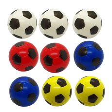 YT Zone軟綿綿足球9件組, 混合顏色