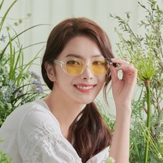 멜라크메 가장 큰 빅 오버사이즈 사각 뿔테 자외선차단 선글라스