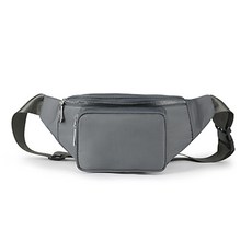 Centum 休閒運動郵差包 腰包, 灰色