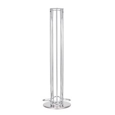 膠囊咖啡架收納盒 4 B266, 銀, 1個