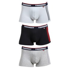 TOUGHGUY 男童棉質彈性平口內褲3件組 TG-JN7018