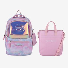 new balance 雙口袋小學生書包組
