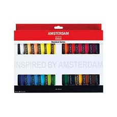 Talens 壓克力顏料 標準組, 20毫升, 24 種顏色