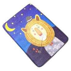 Monspet 寵物防滑夏季卡通涼墊, 獅子