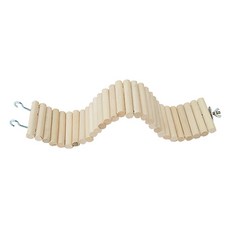 彩虹圓木倉鼠道路玩具 8 x 40 cm, 木質, 1個