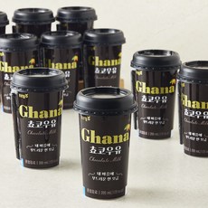 푸르밀 가나 초코 우유, 10개, 200ml