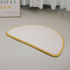 Buybeam Line T 半月形地墊, 黃色