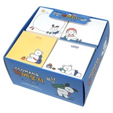 Pinkfoot Ccomang便利貼 4款 各8入, 1組, 混色