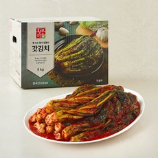 황보마을 갓김치, 5kg, 1개