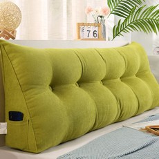 Market Plan Cozy床頭三角靠枕, 綠色