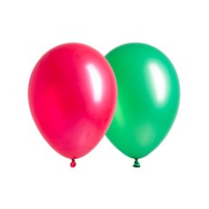Sempertex 氣球 13cm 2種 x 100p 套組, 珍珠紅色, 珍珠綠色, 1套