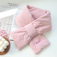 우주아이 아동용 블리 패딩목도리