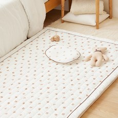 La vikit 嬰幼兒用Duralon雙面涼感墊, 1個, 咕咕熊