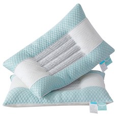 예홈 통풍 기능성 카시아 경추 베개, 그린, 1개