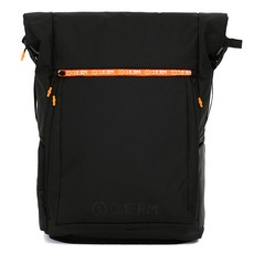 ONERM 優秀的捲頂背包, 黑色的